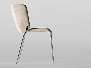 SHE - Fabric chair by Tonelli Design - view 3